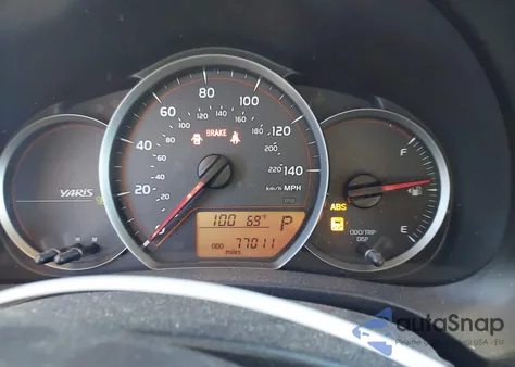 2012 Toyota Yaris Le from USA, damaged, VIN JTDKTUD37CD503193